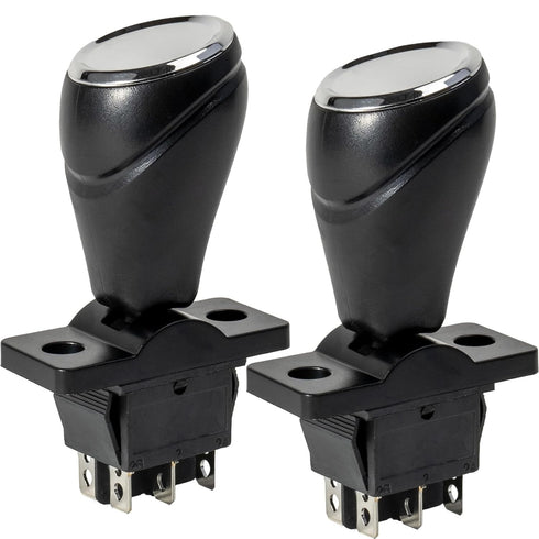 2Pcs weelye Children's Electric Car Joystick Toy Bumper Car with Forward Reverse Switch, 360 Degrees Rotation