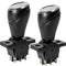 2Pcs weelye Children's Electric Car Joystick Toy Bumper Car with Forward Reverse Switch, 360 Degrees Rotation