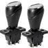 2Pcs weelye Children's Electric Car Joystick Toy Bumper Car with Forward Reverse Switch, 360 Degrees Rotation