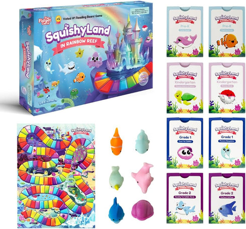 The Fidget Game SquishyLand in Rainbow Reef - Educational & Phonics Kindergarten
