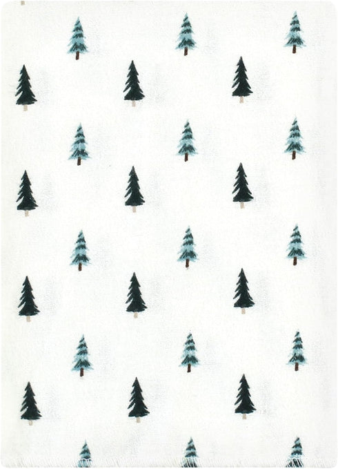 Hudson Baby Unisex Cotton Flannel Burp Cloths - Woodland Pals Design