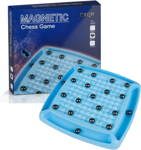 CXQP Magnet Chess Game,Board for Kids 8-12 yrs,dults and Family, Strategy Magnet Chess