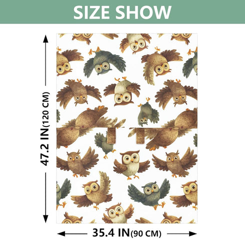 Mazeann Cartoon Owl Bird Car Seat Cover Baby Breathable Soft Infant Carseat Covers Canopies Babies Carrier Covers