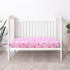 1 Pack UOMNY Crib Sheet,Strawberry Bow Crib Sheets Baby Sheet for Standard Crib and Toddler Mattresses Nursery Bedding