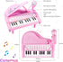 Girls-1 2 3 -24 Piano Keyboard Toy for Year Old Girls First Birthday Gift Keys Toddler Piano Multifunctional Musical