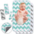 Portable Changing Pad, 2 Pack Baby Waterproof Diaper Changing Mat for Home and Travel