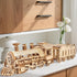 Buildixel 3D Wooden Puzzles for Adults, DIY Mechanical Model Kits for Adults and Kids to Build, Creative Gift for Women