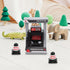 VICASKY Miniature Gas Station Model Toy for Doll House, 1pcs Simulation Decor for Kids