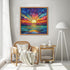 PICKFORU 1000 Sunset Impossible Puzzle for Adults Pieces, Ocean Puzzles with Colorful Rainbow Gradient, Magic Nature
