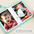 My First Photo Book for Baby or Toddlers, 21 4x6 Photos, Soft Cloth Family Album, Cute Gift for Newborns (Green)