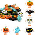 ZAKVOOR 96 Pcs Halloween Erasers Bulk for Kids, Pumpkin Ghost Bat Pencil Erasers, Party Favor, Gift Filling, Home