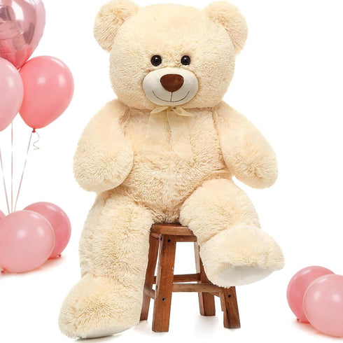 MorisMos Giant Teddy Bear Stuffed Animal 3 ft, 36 in Large Teddy