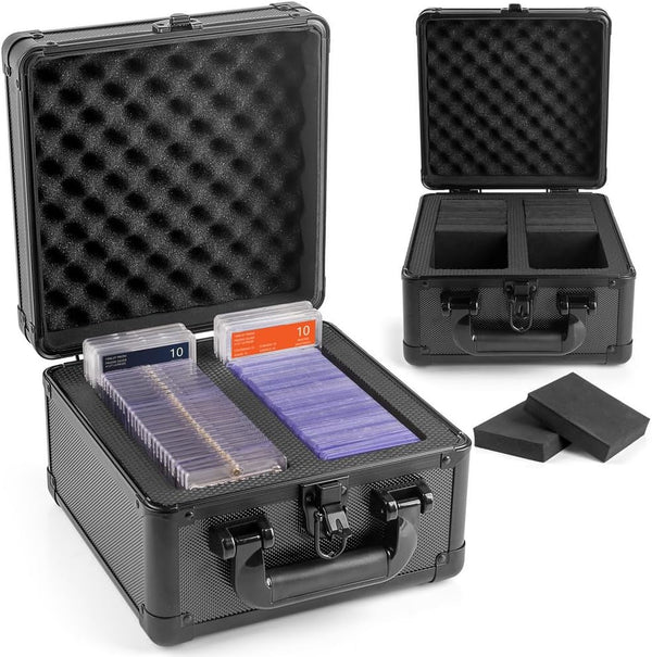 JoyHood Graded Card Storage Box, Top Loaders Storage Box for Trading Cards & Sports Cards