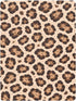 CZXW 52" 28" Wild Leopard Pattern Crib Sheets Fitted x Natural Cotton Soft & Breathable for Baby Crib Mattress
