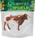 Gemini&Genius Longhorn Cow Toy Action Figure, 6 Inches Length, Hand Painted, Realistic and Durable Farm Animal Toys for