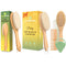 Baby Hair Brush & Comb Set for Newborns - Gentle Goat-Hair &
