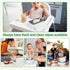 Flenpptly Gray Baby Wipes Holder - Fresh Wipes Dispenser with Easy Access