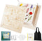 MeRGBWLife Flower Press - 11"x11" Wooden 10 Layer Flower Press Kit for Crafts