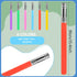 42 Pieces Inflatable Lightsabers, Costume Toys for Kids, Star Theme Birthday Party Supplies (6 Colors)