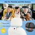 ELECROW 2 6.86" 1080P 360 Dual Baby Car Camera for Kids - Split-Screen Baby Monitor for CarSeat, Full Rotation, IR