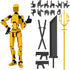 ?Assembled? T13 Action Figure Set, Giant Sword Titan 13 Robot Action Figure, 3D Printed Fidget Toys for Collectors