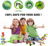 3 4 5 6 7 8 Kids,180 Huaker Stem Building Toys for Year Old Boys Girls Pieces Building Blocks Educational Learning Toys