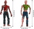 Zerodeko 12 PCS Toy Zombie Action Figures – Movable Mini Zombie Figurines for Presents, Decoration, and Party Favors