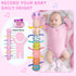 Baby Infant Musical Toy, Soft Stuffed Animal with Multi Textures, Rattle, Crinkle for Newborns
