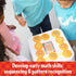 Pancake Pile-Up Sequence Relay Board Game for Preschoolers, 2-4 Players