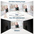 Baby Monitor with Camera and Audio, 4.3" IPS Split-Screen, 30-Hour Battery, Pan-Tilt-Zoom, No WiFi Required, Night