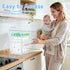 Countertop, Baby Bottle Storage Organizer for Large Clear Bottle Organizer, Baby Bottle Storage Organizer for Bottles