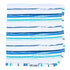 Lars & Lola Baby Swaddle Blanket, Newborn Swaddle Receiving Blanket for Baby Boy and Baby Girl, Unisex Swaddle Baby Wrap, Soft Baby Blanket, Baby Essentials, 31.5 x 31.5 inches - Ocean Stripe by Lars & Lola