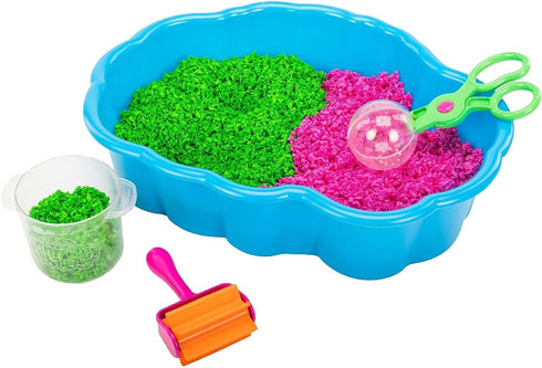 Set, 3+ Educational Insights Pluffle(R) Sensory Station - Sensory Bin Foam No Mess Alternative to Sand Toys & Slime