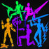 VRME 13 Set, Dummy 13 Dummy 3D 5-Pack (5-Colors) Luminous Titan Action Figures Multi-Colored Lucky Robo Nova