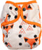 One Size Cloth Diaper Cover Snap with Double Gusset (Baby Fox)