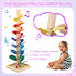 3+ 3+ Wooden Marble Run Update Wooden Music Tree for Kids Years Old,Ball Drop Toy Montessori Toys for Birthday Gifts