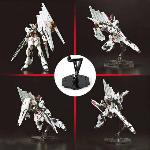 TWKUPWO (6sets Hobby Model Action Base Display Stand, Gundam Action Figure Stand Compatible with MG RG HG Universal