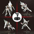 TWKUPWO (6sets Hobby Model Action Base Display Stand, Gundam Action Figure Stand Compatible with MG RG HG Universal