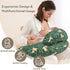 AMASKY Nursing Pillow for Breastfeeding, Animal Patterns Removable Cotton Cover, Support for Mom and Baby, Plus Size