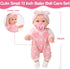 12" Set Box,12 Inch Playset 3+ UZIDBTO Baby Doll with Clothes and Accessories in Gift Baby Care Game with Pacifier