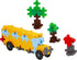 PLUS PLUS - School Bus - 70 Piece Tube, Construction Building Toy for Kids