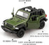 1/36 Scale Jeep Wrangler Rubicon Diecast Car Models, Pull Back Vehicles, Cars Gifts for Boys Girls