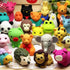 60Pcs Animal Erasers Desk Pets - Bulk Puzzle Toys for Classroom Prizes, Game Rewards