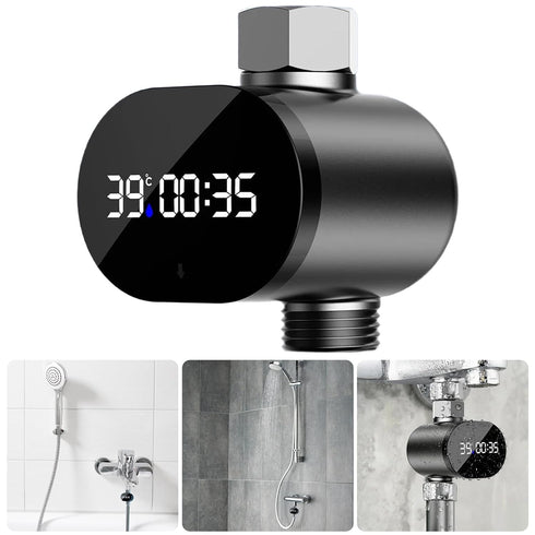 Innovative LED Thermometer & Timer for Precise Bathing - Easy to Use