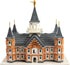 Nativity Bricks Provo City Center Temple Building Set 1570-Piece Advanced Model, Compatible with Standard