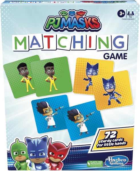 PJ Masks Matching Game for Kids Ages 3 and Up, Fun Preschool Memory Game for 1+ Players