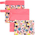 Dreaming Flower Waterproof Cloth Diaper Organizer Bags - Reusable & Washable