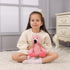 Apricot Lamb Toys Plush Corduroy Flamingo Stuffed Animal Soft Cuddly Perfect for Child (Corduroy Flamingo 8.5 Inches)