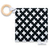 HYAKDesigns Baby Crinkle Paper Toy Eco-Friendly Cotton Sensory Teether with Beech Wood Ring