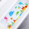 Large Kids Bath Mat for Tub, 40 x 16 Inch Non-Slip Cartoon Whale Anti-Slip Mat for Toddler Baby Bathtub